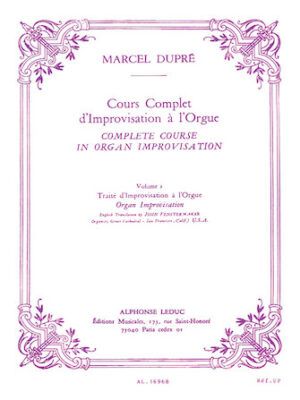 Cours Complet d’Improvisation a l’Orgue – Volume 2