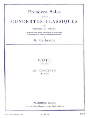 Premier Solos Concertos Classiques – Concerto No. 29, Solo No. 1 Premier Solos Concertos Classiques – Concerto No. 29, Solo No. 1
