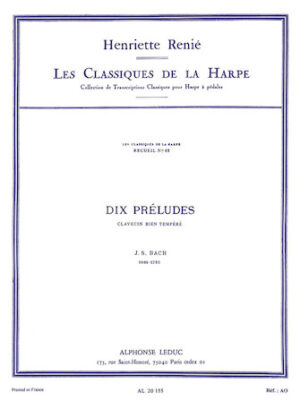 Dix Preludes – Les Classiques de la Harpe No. 12 Dix Preludes – Les Classiques de la Harpe No. 12