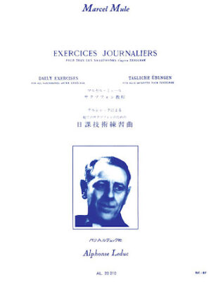 Exercices Journaliers d’Apres Terschack Tous Saxophones Exercices Journaliers d’Apres Terschack Tous Saxophones