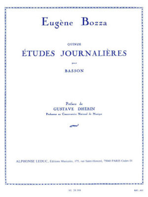 Quinze Etudes Journalieres pour Basson Quinze Etudes Journalieres pour Basson