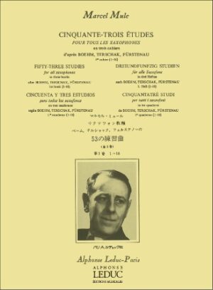 Cinquante-Trois Etudes pour Saxophone – Volume 1