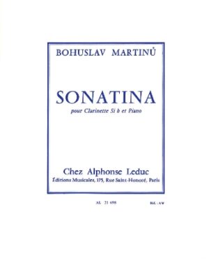 Sonatina Pour Clarinette et Piano