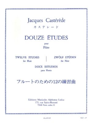 Douze Études Pour Flute Douze Études Pour Flute
