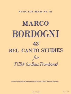 43 Bel Canto Studies for Tuba or Bass Trombone 43 Bel Canto Studies for Tuba or Bass Trombone
