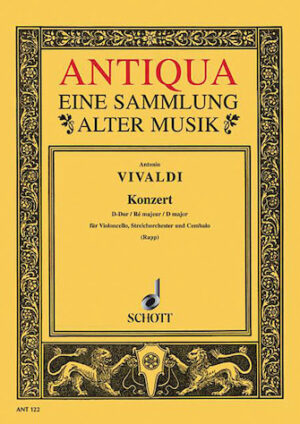 Cello Concerto D Major RV 404 Cello Concerto D Major RV 404