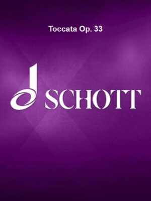 Toccata Op. 33 Toccata Op. 33