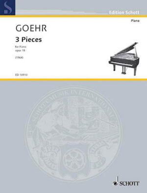 3 Pieces Op. 18 3 Pieces Op. 18
