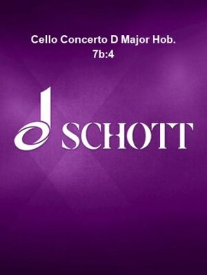 Cello Concerto D Major Hob. 7b:4 Cello Concerto D Major Hob. 7b:4