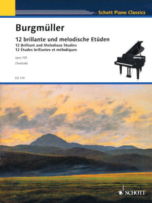 12 Brilliant and Melodious Studies, Op. 105 12 Brilliant and Melodious Studies, Op. 105