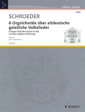 6 Chorales Op. 11 6 Chorales Op. 11