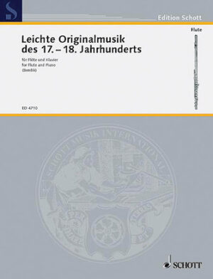 Easy Original Music of the 17 & 18th Centuries Easy Original Music of the 17 & 18th Centuries