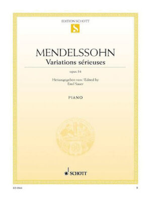 Variations Sérieuses, Op. 54 Variations Sérieuses, Op. 54