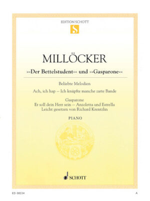 Famous Melodies from Millöcker’s Operettas