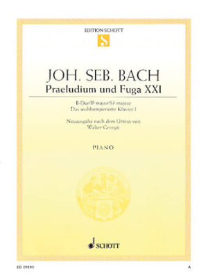 Prelude and Fugue No. 21 in B Major
