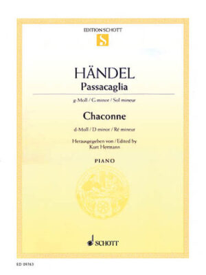 Passacaglia in G Minor and Chaconne in D Minor