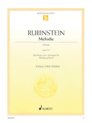 Melodie  Op. 3, No. 1