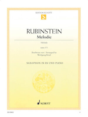 Melodie Op. 3, No. 1
