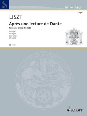 Après une lecture de Dante – Fantasia quasi Sonata Après une lecture de Dante – Fantasia quasi Sonata