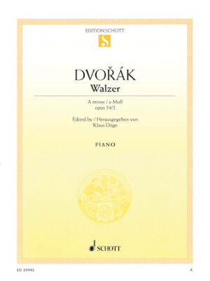 Waltz in A-minor, Op. 54, No. 2 Waltz in A-minor, Op. 54, No. 2
