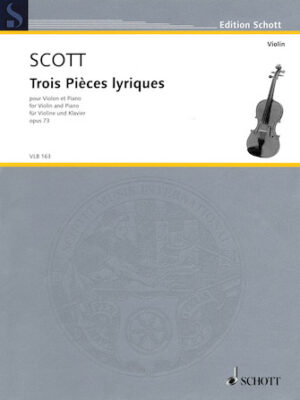 Trois Pièces Lyriques, Op. 73 Trois Pièces Lyriques, Op. 73