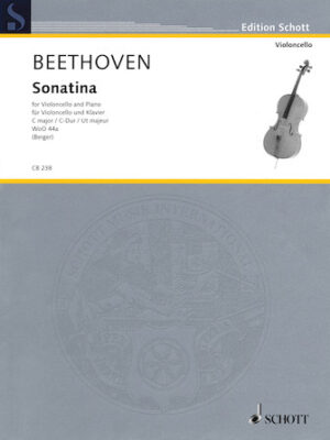 Sonatina for Cello and Piano, WoO 44a