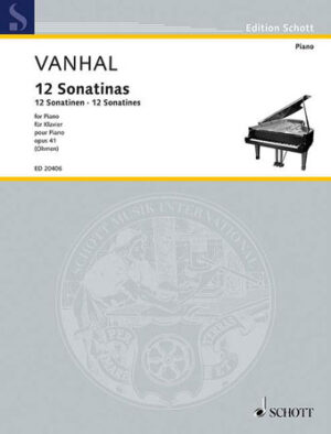 Johann Baptist Vanhal – 12 Easy and Progressive Sonatinas, Op. 41