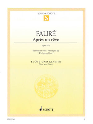 Après un rêve, Op. 7, No. 1 Après un rêve, Op. 7, No. 1