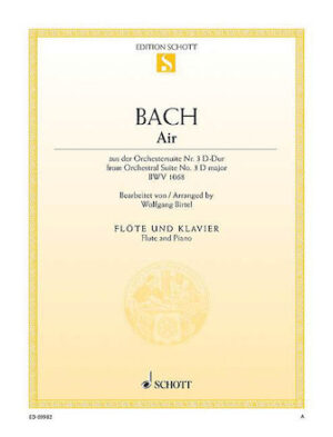 Air from Orchestral Suite No. 3 in D Major BWV 1068 Air from Orchestral Suite No. 3 in D Major BWV 1068