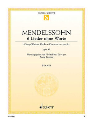 Six Songs Without Words Op. 19 Six Songs Without Words Op. 19