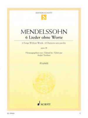 Six Songs Without Words Op. 38 Six Songs Without Words Op. 38
