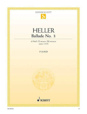 Ballade No. 3 in D minor Op. 115 No. 3 Ballade No. 3 in D minor Op. 115 No. 3