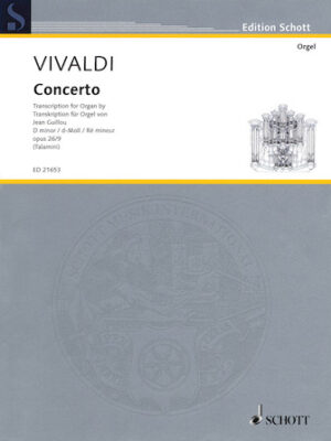 Concerto Op. 26/9 in D minor Concerto Op. 26/9 in D minor