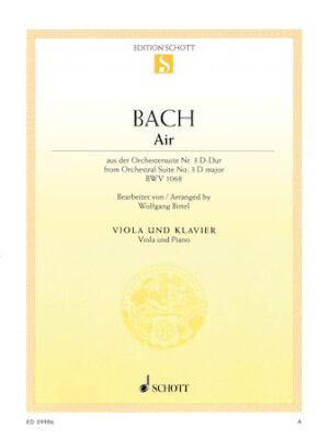 Air in D Major from Orchestral Suite No. 3, BWV 1068 Air in D Major from Orchestral Suite No. 3, BWV 1068