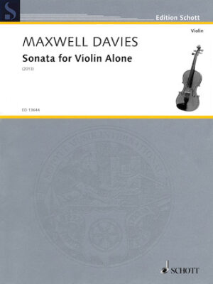 Sonata for Violin Alone Sonata for Violin Alone