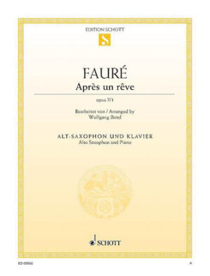 Après un rêve, Op. 7/1 Après un rêve, Op. 7/1