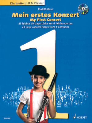 My First Concert – 23 Easy Concert Pieces from 4 Centuries