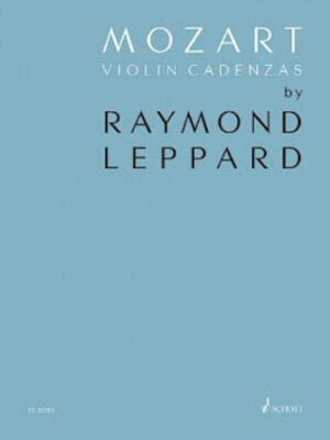 Mozart Violin Cadenzas Mozart Violin Cadenzas