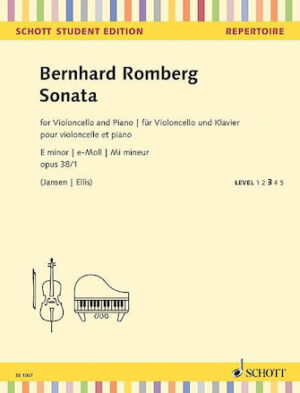 Sonata in E Minor, Op. 38, No. 1 Sonata in E Minor, Op. 38, No. 1