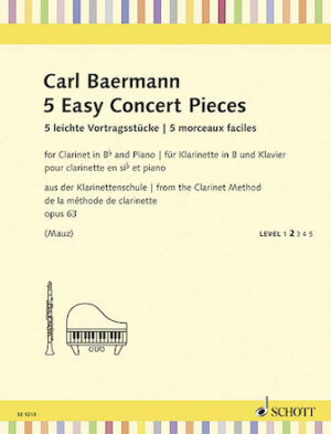 5 Easy Concert Pieces, Op. 63 5 Easy Concert Pieces, Op. 63