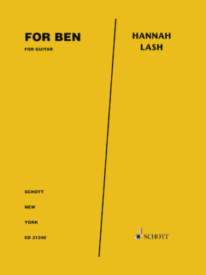 For Ben for Guitar For Ben for Guitar
