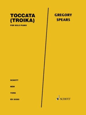 Toccata Troika for Solo Piano Toccata Troika for Solo Piano