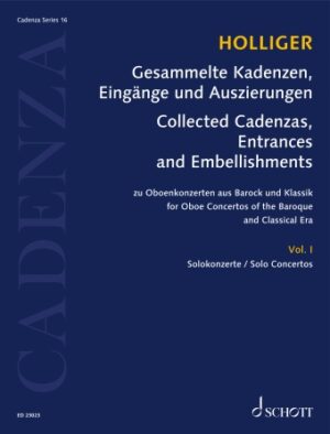 Collected Cadenzas, Embellishments and Arrangements Collected Cadenzas, Embellishments and Arrangements