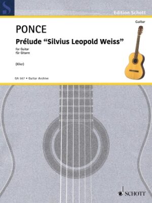 Prélude ‘Silvius Leopold Weiss’ Prélude ‘Silvius Leopold Weiss’