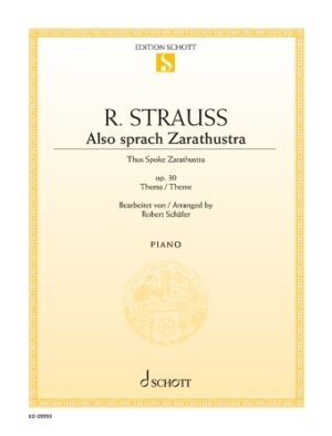 Also Sprach Zarathustra Also Sprach Zarathustra