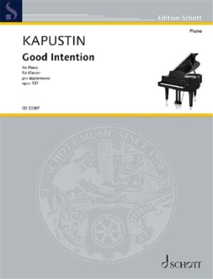 Good Intention Op. 137 Good Intention Op. 137