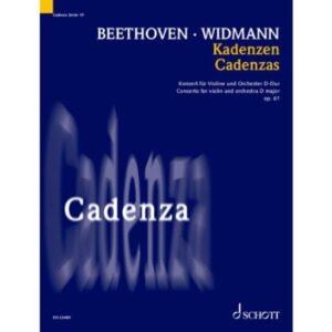 Cadenzas Op. 61, Vol. 19 – Concerto for Violin by Beethoven Cadenzas Op. 61, Vol. 19 – Concerto for Violin by Beethoven