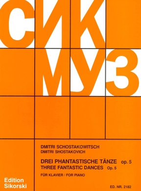 Three Fantasy Dances, Op. 5 Three Fantasy Dances, Op. 5