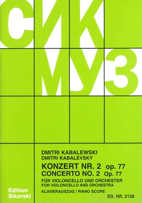Konzert No. 2, Op. 77 Konzert No. 2, Op. 77