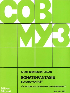 Sonate Fantasie for Solo Cello Sonate Fantasie for Solo Cello